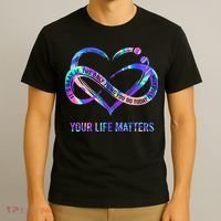 Your Life Matters Suicide Prevention Awareness T-Shirt thumb 3
