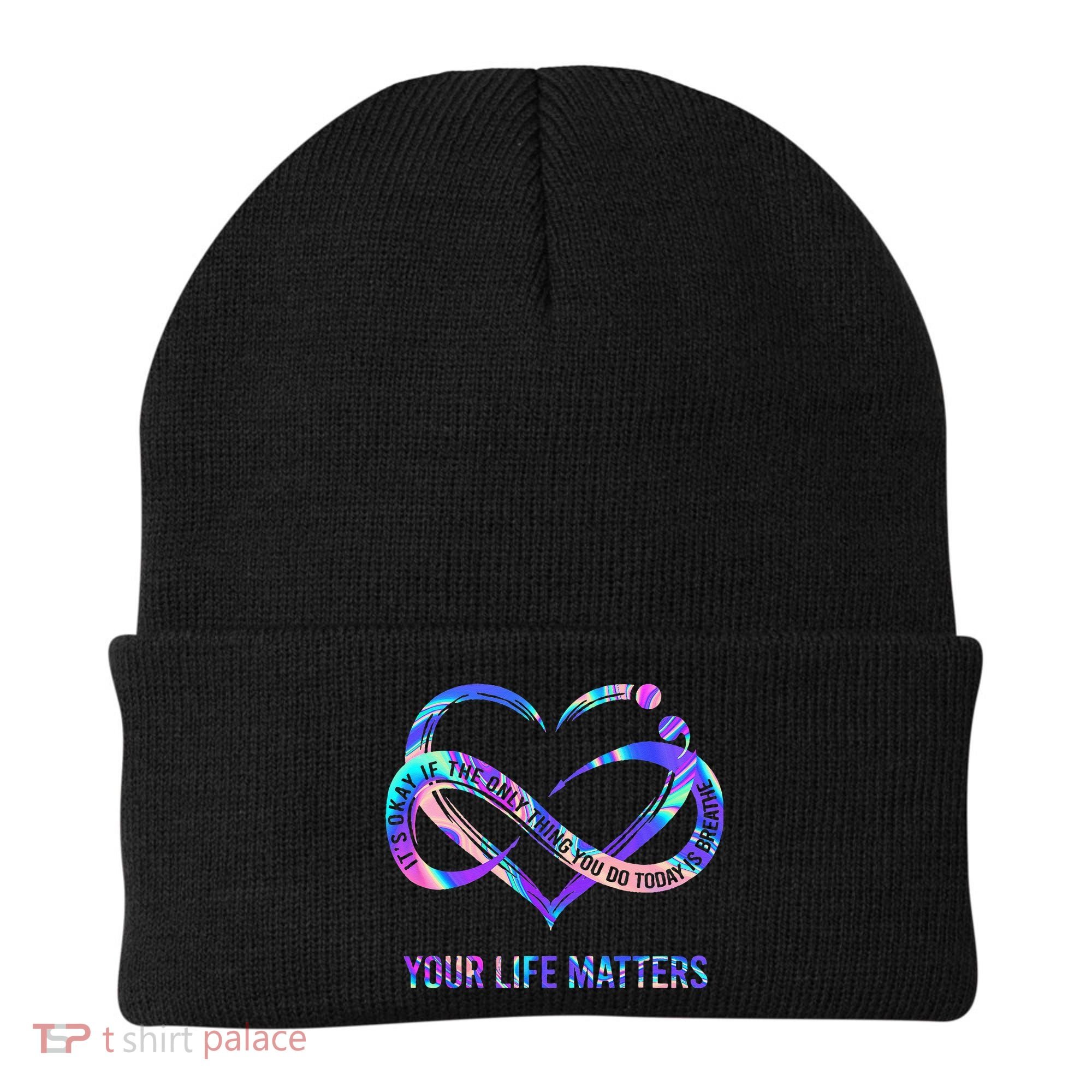 Your Life Matters Suicide Prevention Awareness Beanie