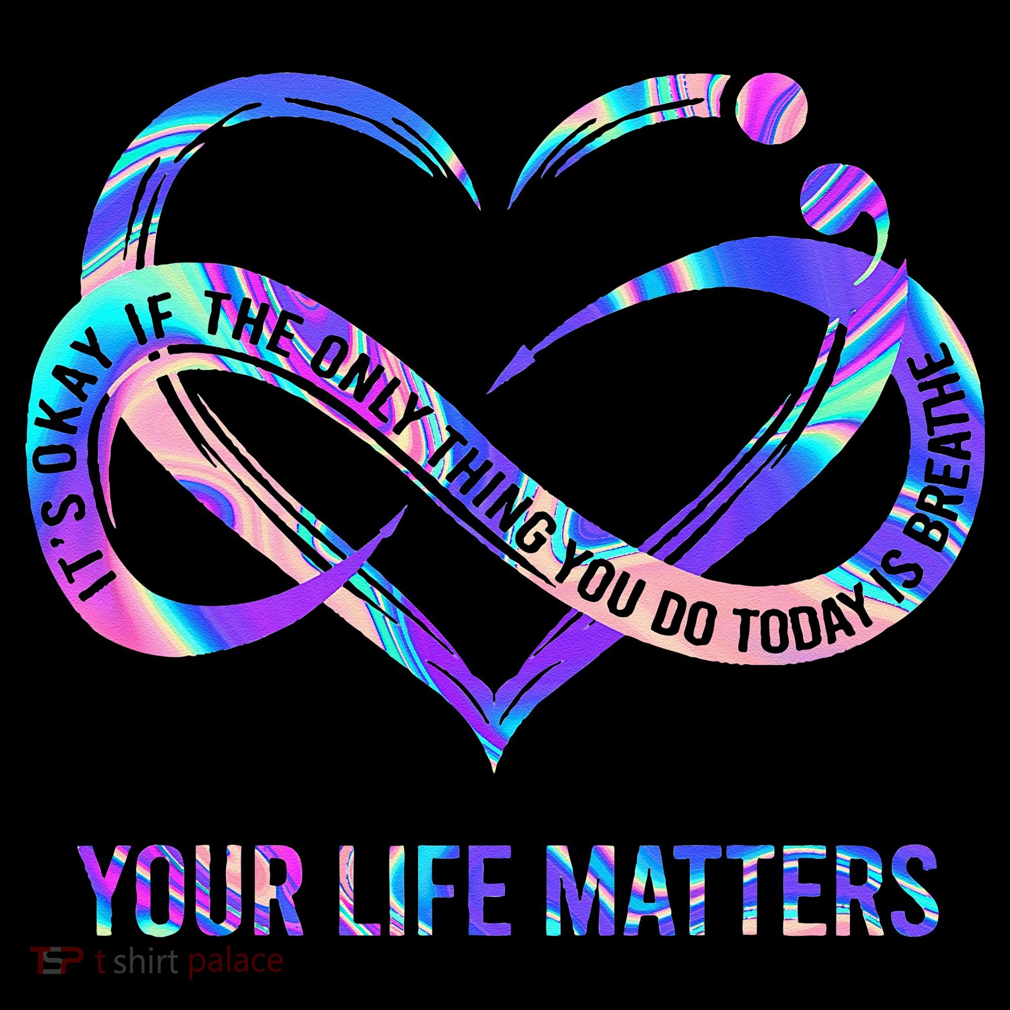 Your Life Matters Suicide Prevention Awareness Women's Hoodie