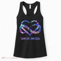 Your Life Matters Suicide Prevention Awareness Women's Tank Top thumb 0