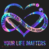 Your Life Matters Suicide Prevention Awareness Golf Towel thumb 3