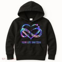 Your Life Matters Suicide Prevention Awareness Kids Hoodie thumb 0