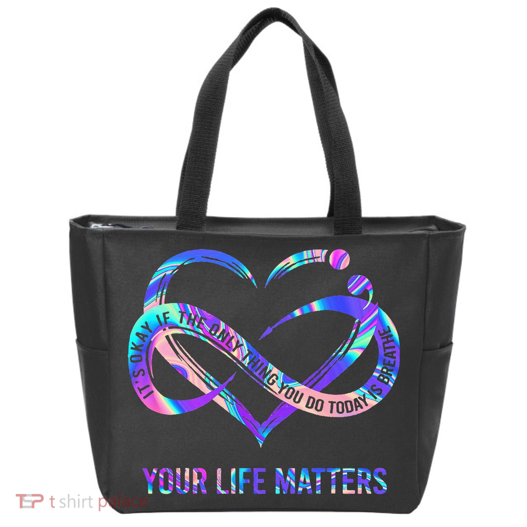 Your Life Matters Suicide Prevention Awareness Tote Bag
