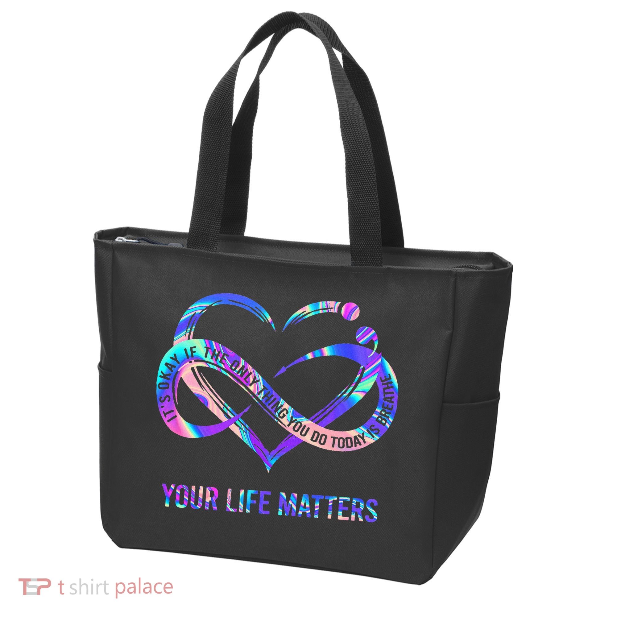 Your Life Matters Suicide Prevention Awareness Tote Bag