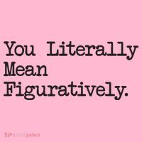 You Literally Mean Figuratively Funny Saying Quote Coaster thumb 2