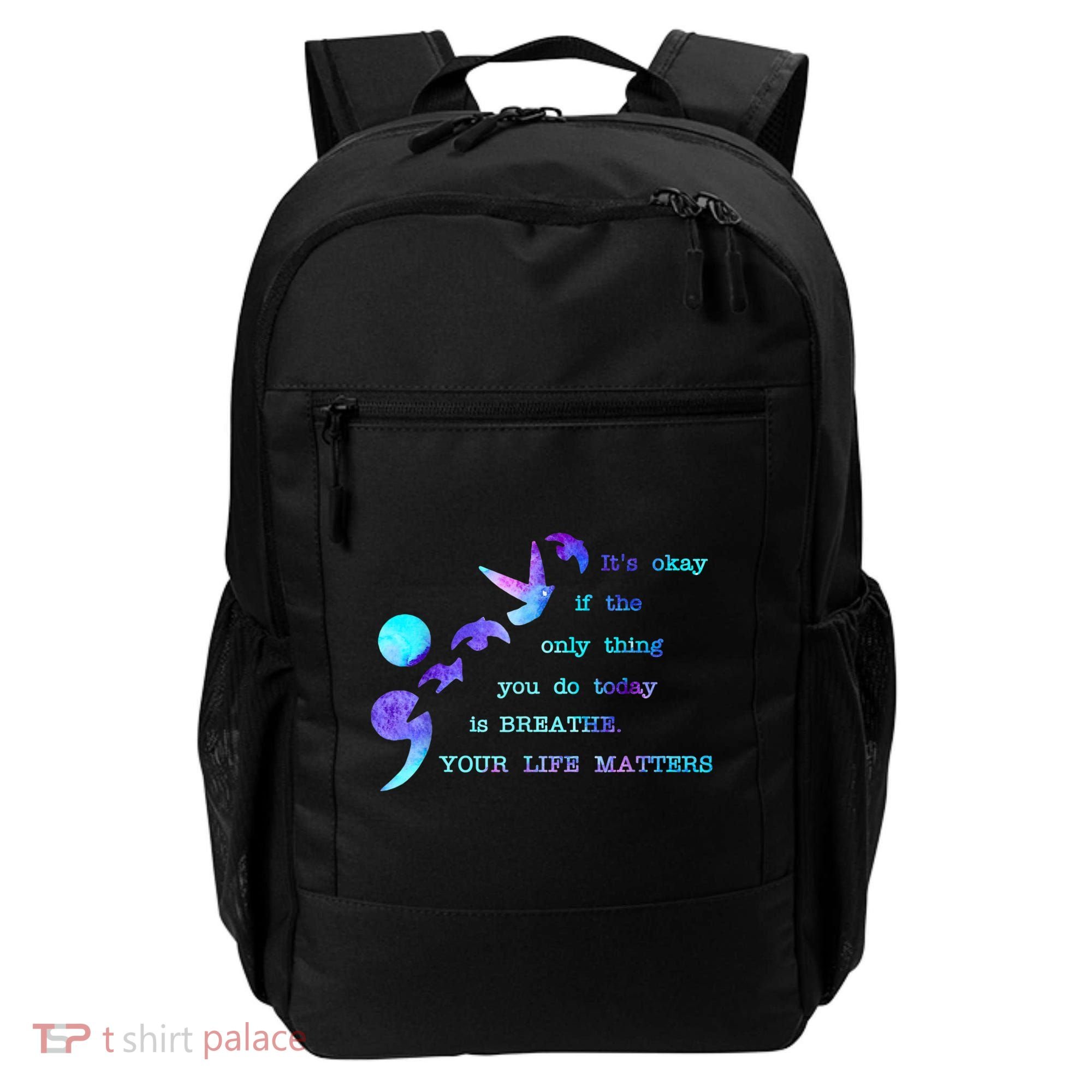 Your Life Matters Suicide Prevention Awareness Backpack