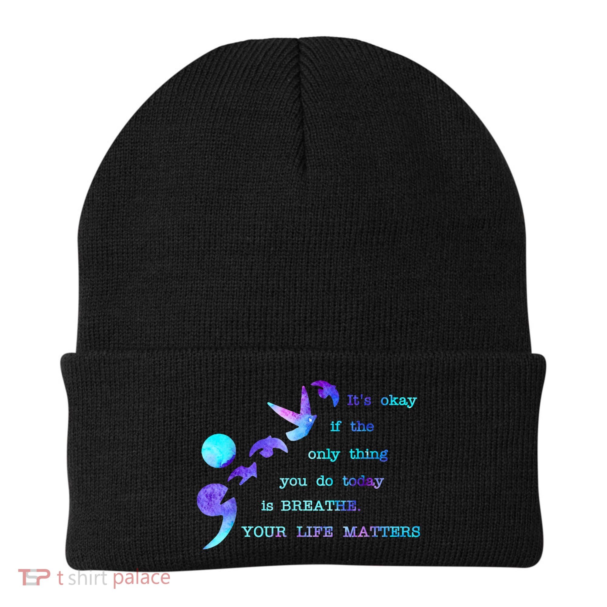Your Life Matters Suicide Prevention Awareness Beanie