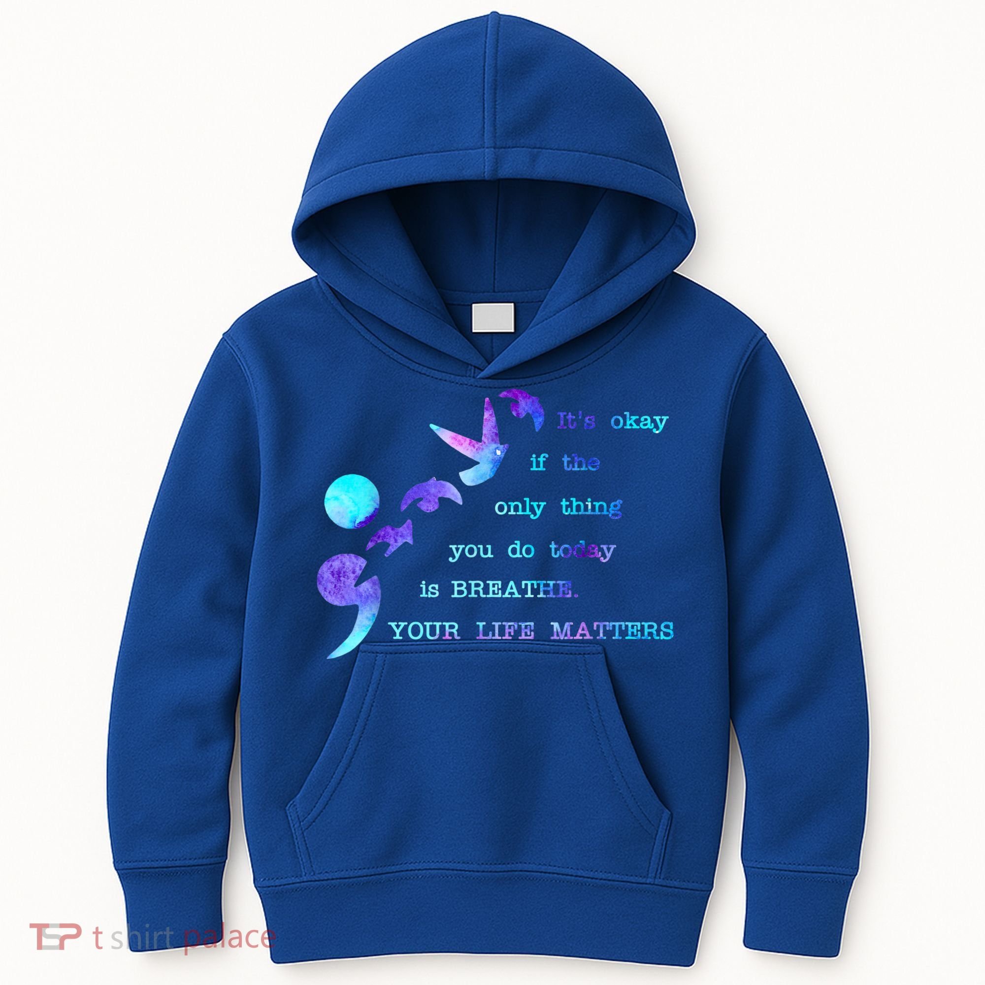 Your Life Matters Suicide Prevention Awareness Kids Hoodie