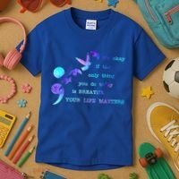 Your Life Matters Suicide Prevention Awareness Kids T-Shirt thumb 3