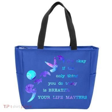 Your Life Matters Suicide Prevention Awareness Tote Bag