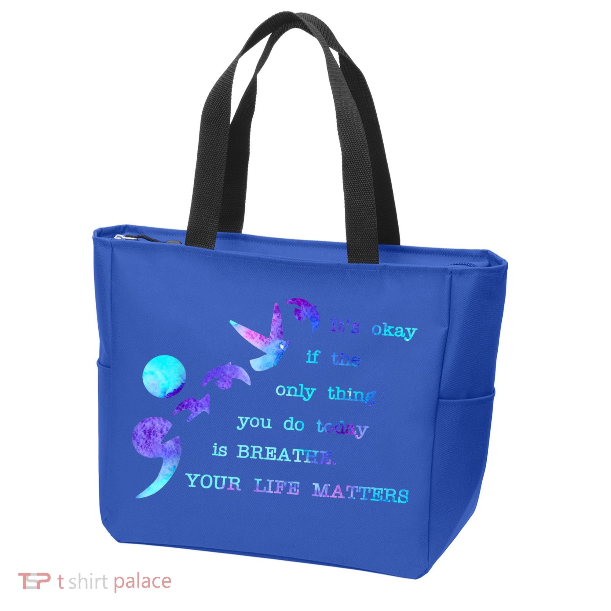 Your Life Matters Suicide Prevention Awareness Tote Bag