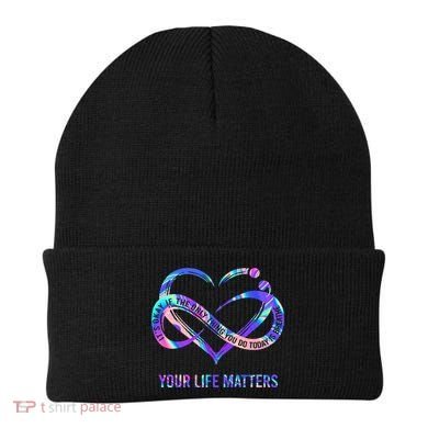 Your Life Matters Suicide Prevention Awareness Beanie