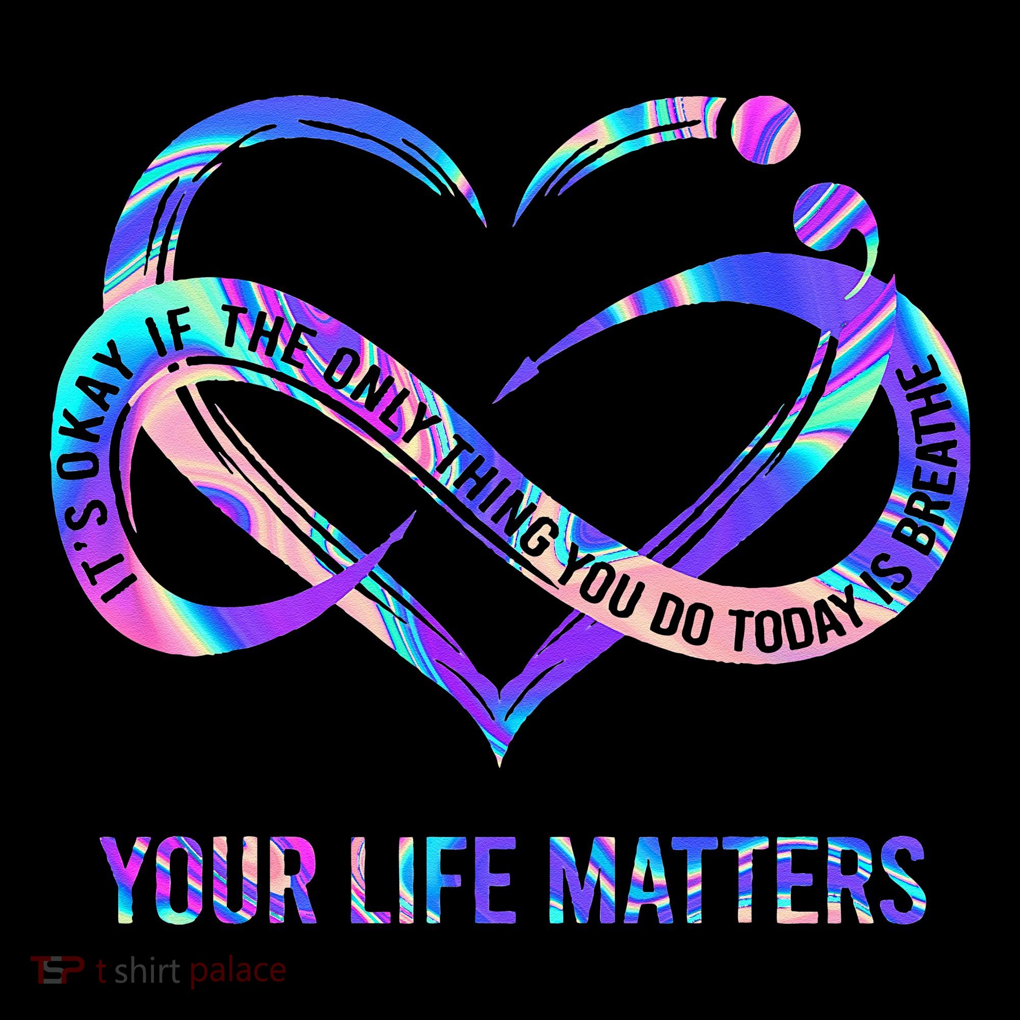 Your Life Matters Suicide Prevention Awareness Women's Hoodie