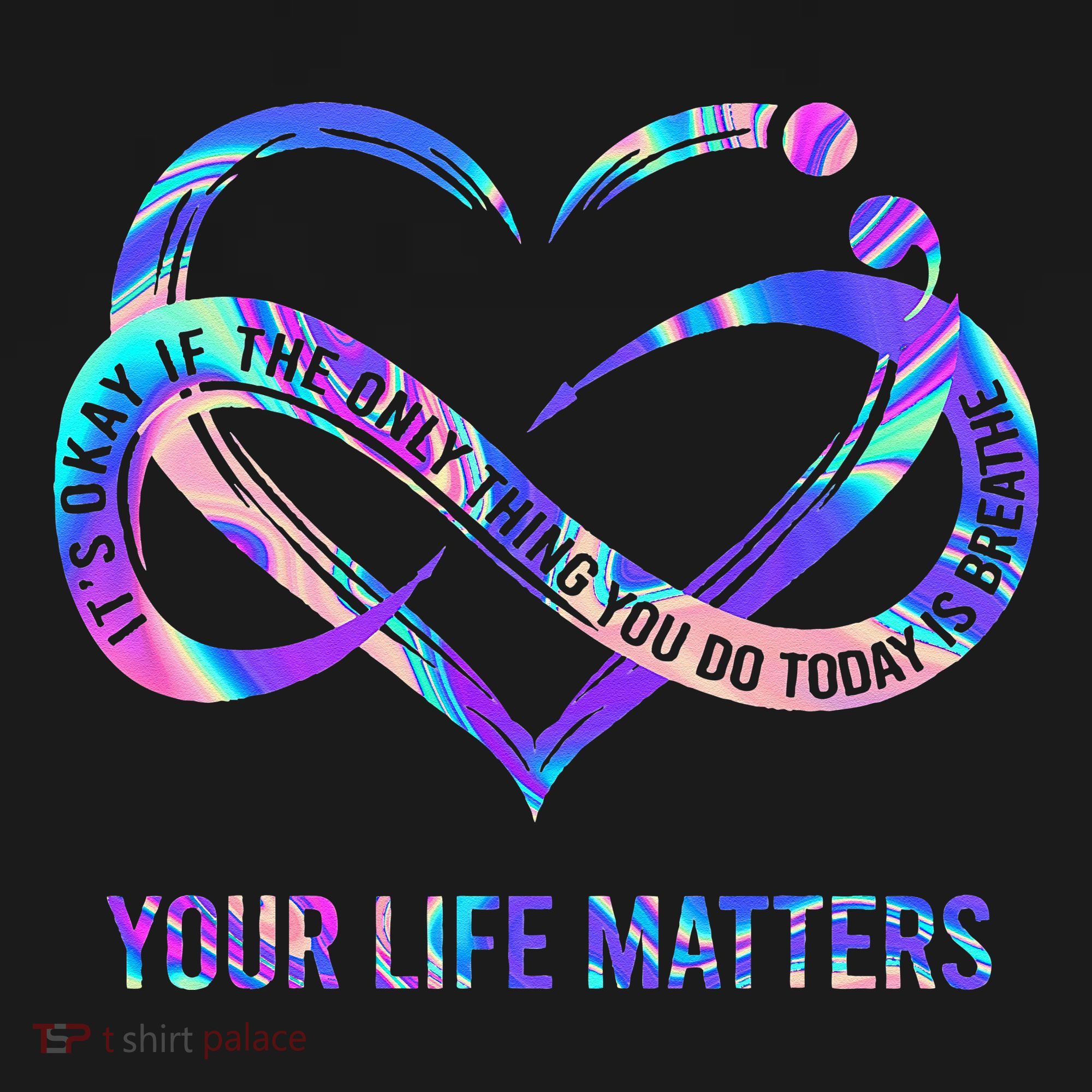 Your Life Matters Suicide Prevention Awareness Toddler Hoodie