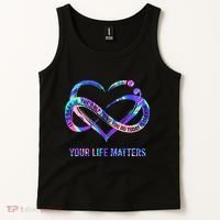 Your Life Matters Suicide Prevention Awareness Tank Top thumb 2
