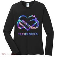 Your Life Matters Suicide Prevention Awareness Women's Long Sleeve Shirt thumb 0