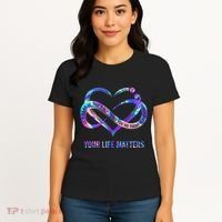 Your Life Matters Suicide Prevention Awareness Women's T-Shirt thumb 4