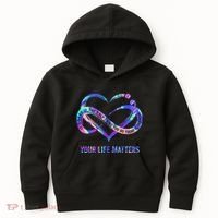 Your Life Matters Suicide Prevention Awareness Kids Hoodie thumb 0