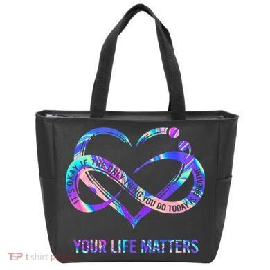 Your Life Matters Suicide Prevention Awareness Tote Bag