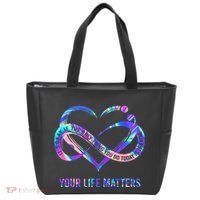 Your Life Matters Suicide Prevention Awareness Tote Bag thumb 0
