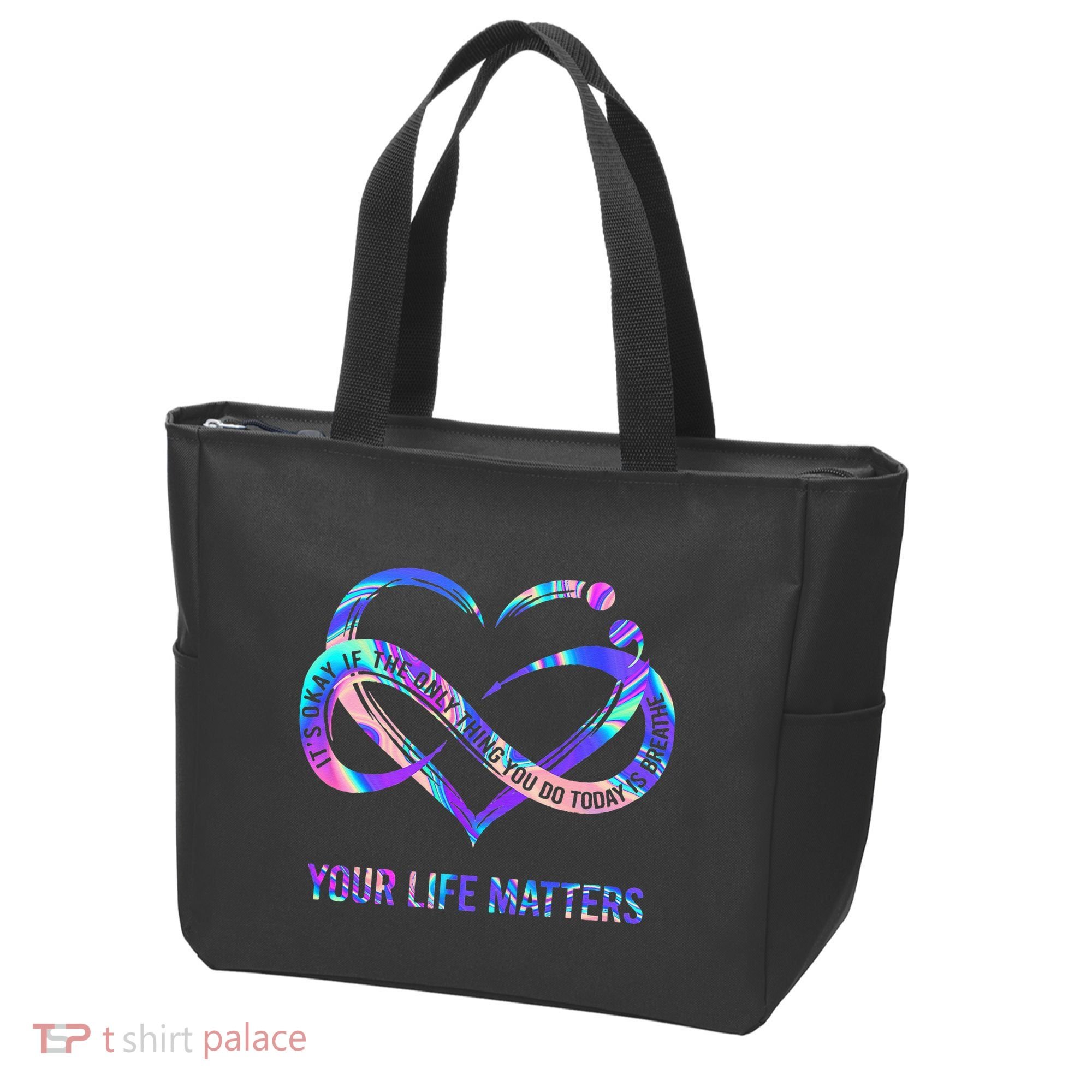 Your Life Matters Suicide Prevention Awareness Tote Bag