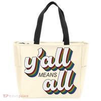 Y'all Lgbtq Month Means All Tote Bag thumb 0