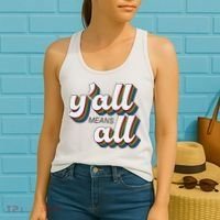Y'all Lgbtq Month Means All Women's Tank Top thumb 2