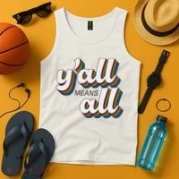 Y'all Lgbtq Month Means All Tank Top thumb 4