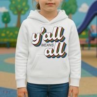 Y'all Lgbtq Month Means All Kids Hoodie thumb 3