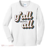 Y'all Lgbtq Month Means All Kids Long Sleeve Shirt thumb 0