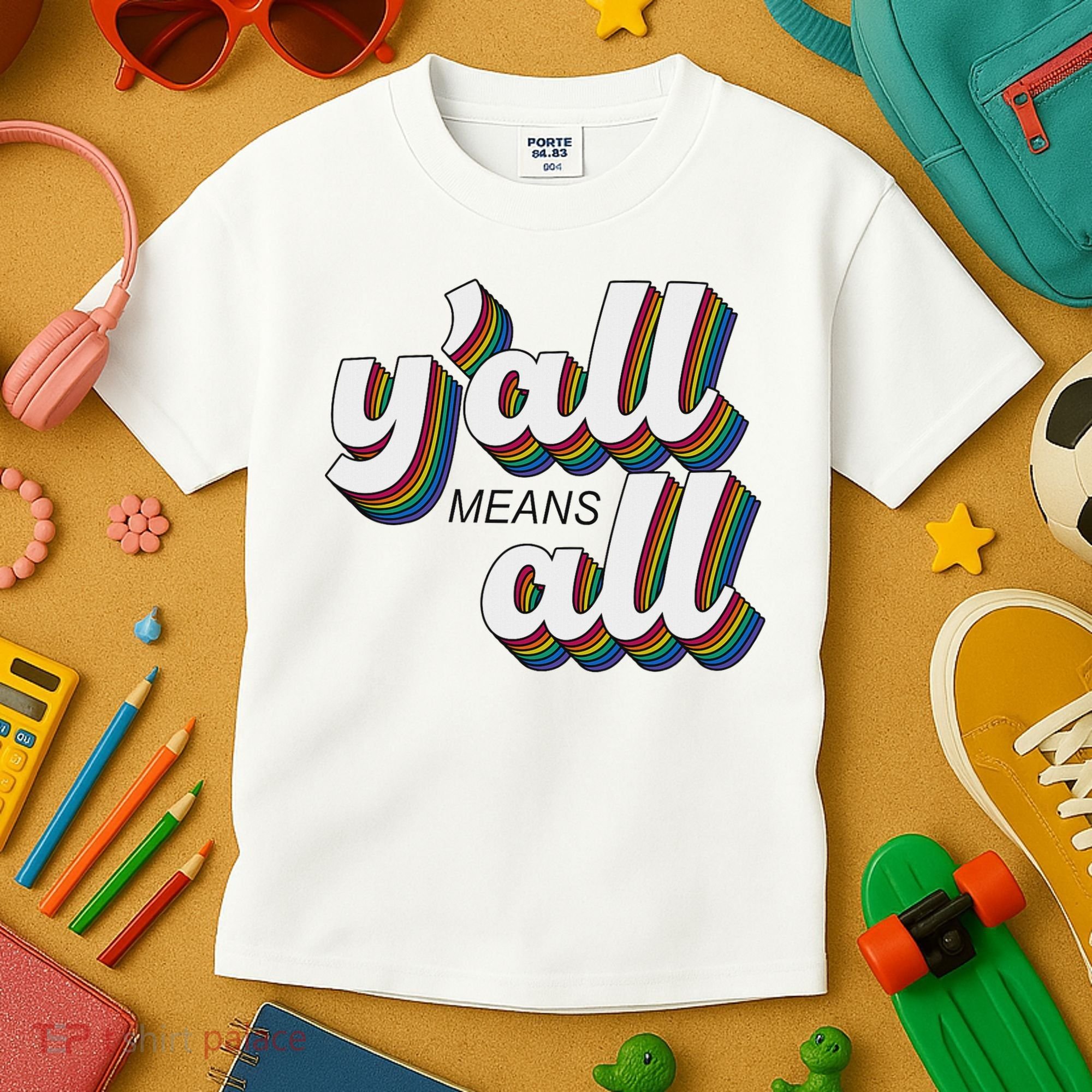 Y'all Lgbtq Month Means All Kids T-Shirt