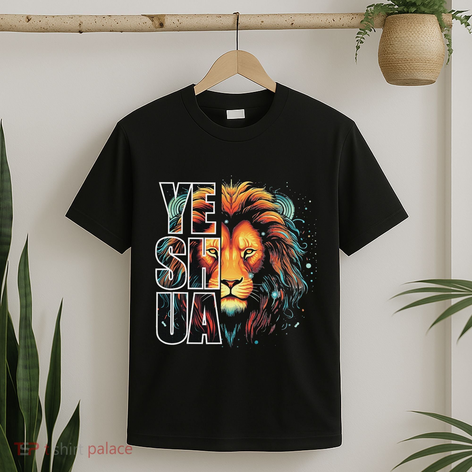 Yeshua Lion Of Judah Fear Bible Christian Religious T-Shirt