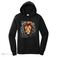 Yeshua Lion Of Judah Fear Bible Christian Religious Women's Hoodie thumb 0