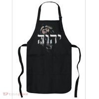 YHWH Lion of Judah - Yahweh in Hebrew Apron thumb 0