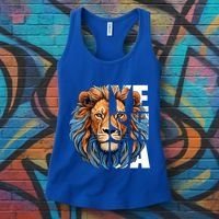 Yeshua Lion Of Judah Fear Bible Christian Religious Cool Gift Women's Tank Top thumb 3