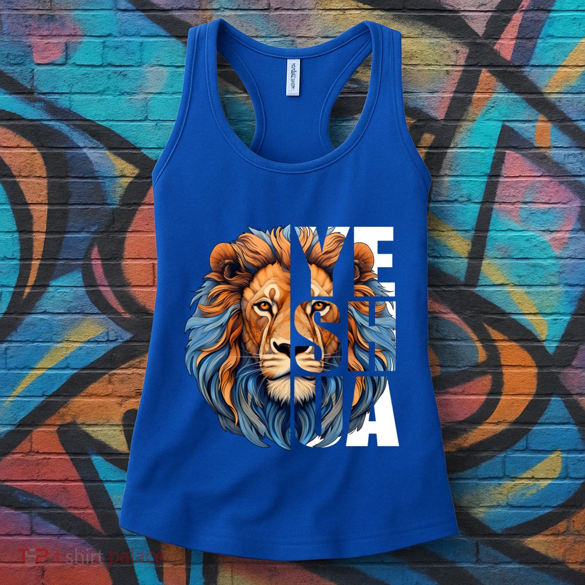 Yeshua Lion Of Judah Fear Bible Christian Religious Cool Gift Women's Tank Top