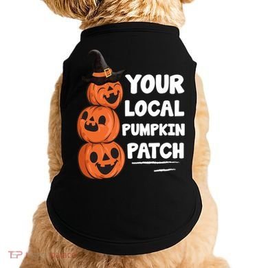 Your Local Pumpkin Patch Halloween Doggie Tank