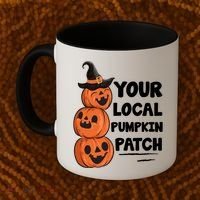 Your Local Pumpkin Patch Halloween Coffee Mug thumb 2