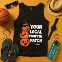 Your Local Pumpkin Patch Halloween Tank Top thumb 4