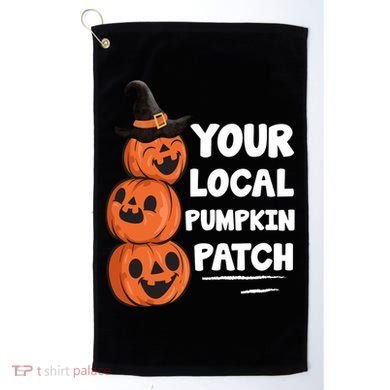 Your Local Pumpkin Patch Halloween Golf Towel