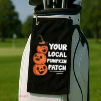 Your Local Pumpkin Patch Halloween Golf Towel thumb 2