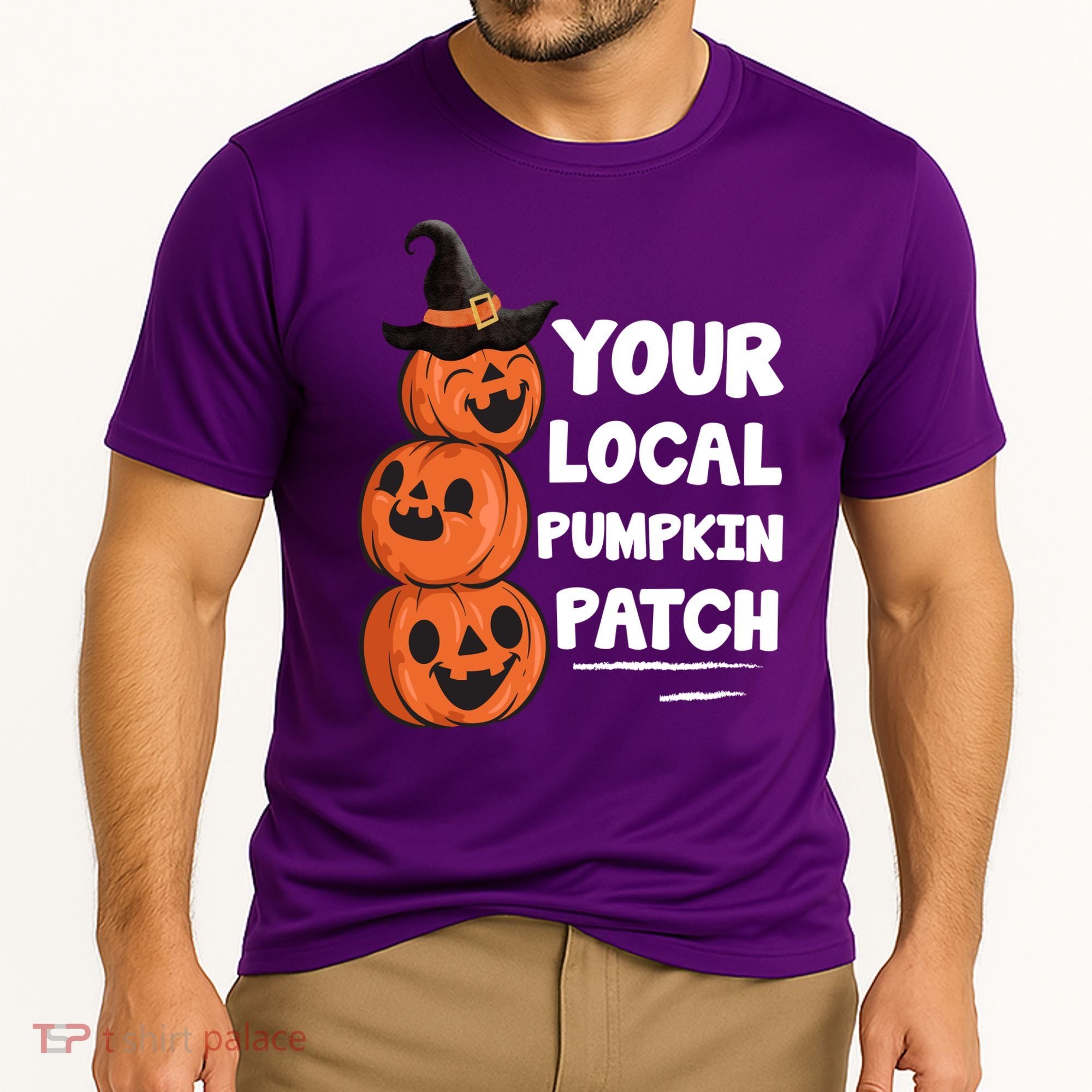 Your Local Pumpkin Patch Halloween Cooling Performance Crew T-Shirt