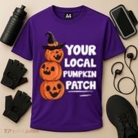 Your Local Pumpkin Patch Halloween Cooling Performance Crew T-Shirt thumb 3
