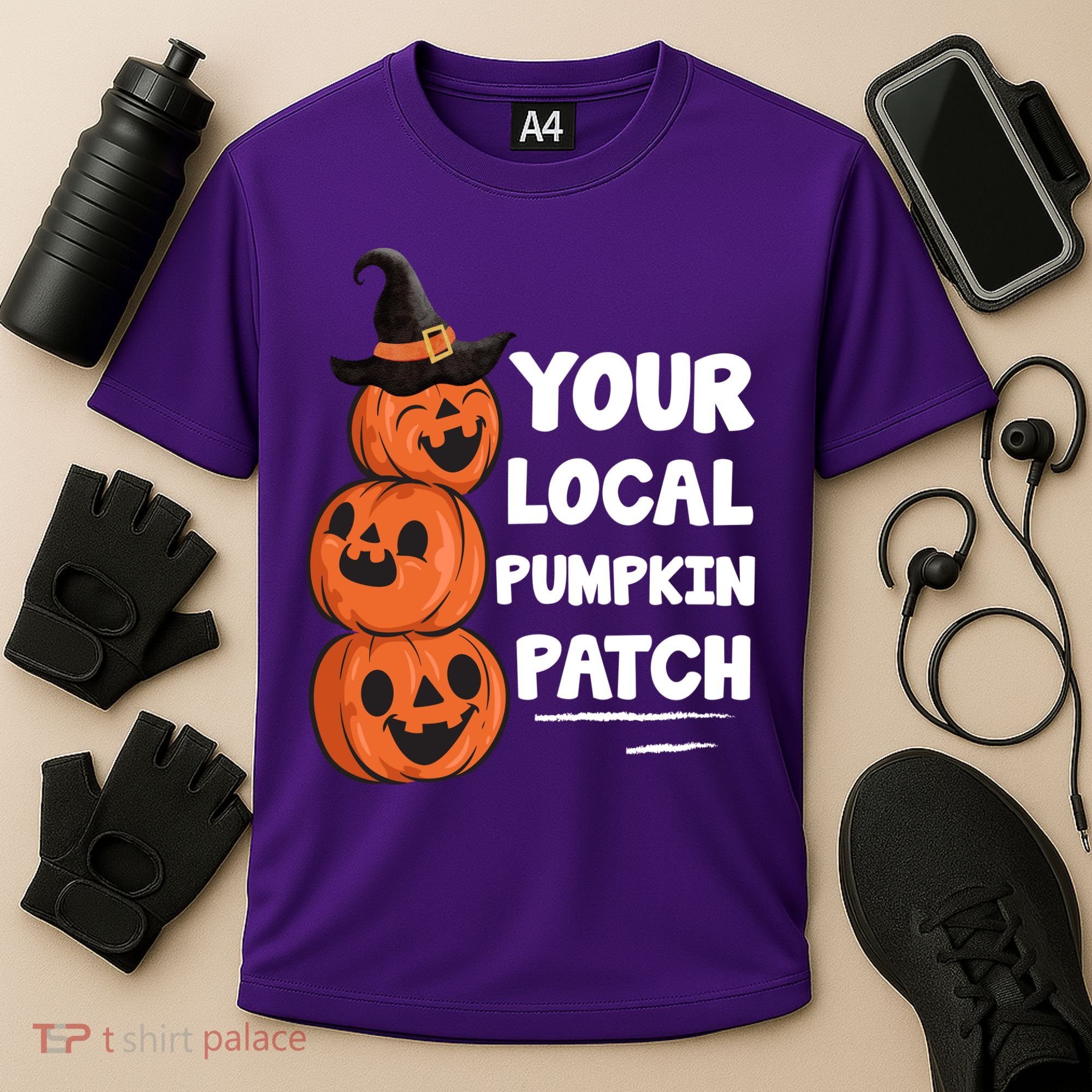 Your Local Pumpkin Patch Halloween Cooling Performance Crew T-Shirt
