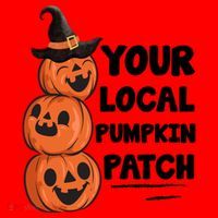 Your Local Pumpkin Patch Halloween Santa Hat thumb 1