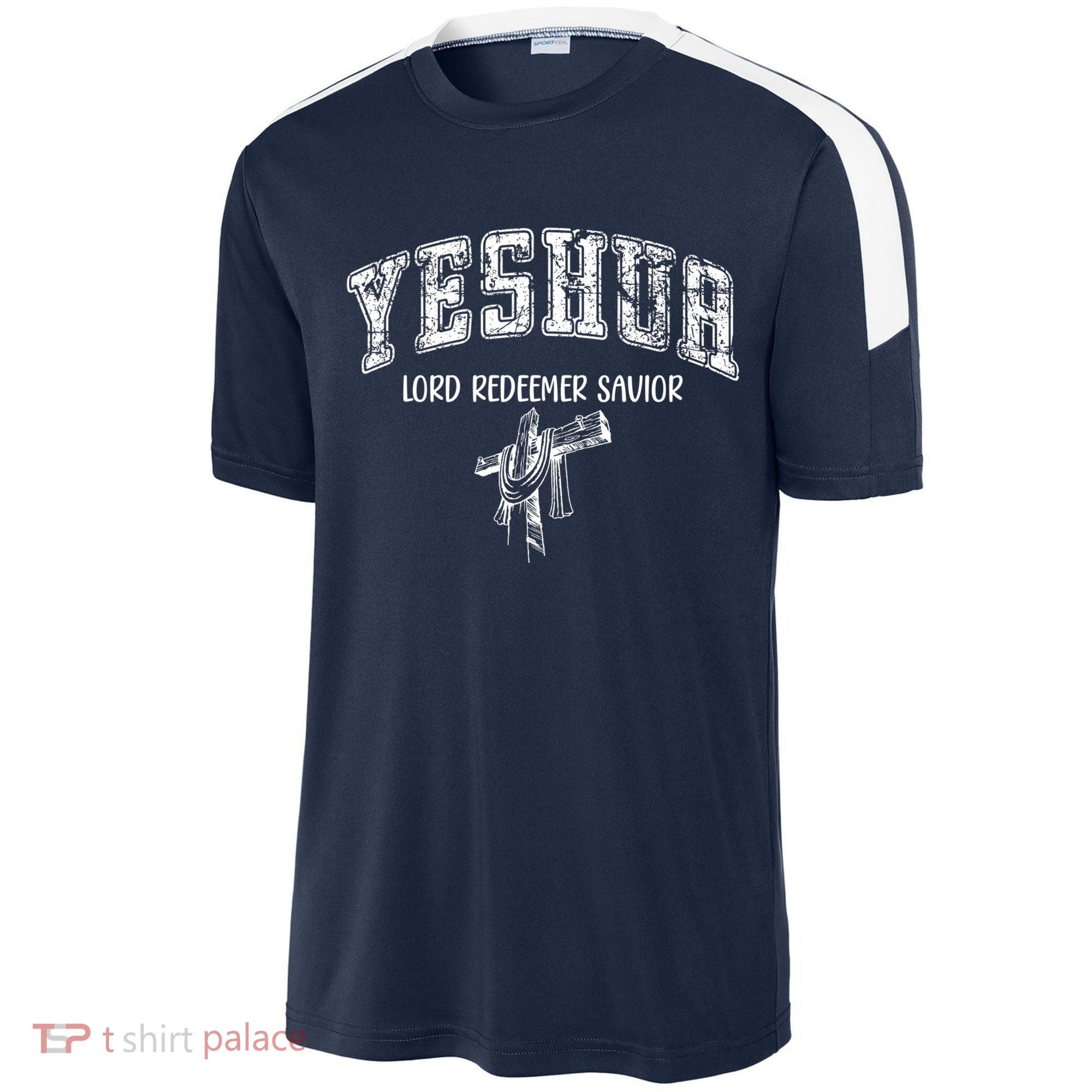 Yeshua Lord Redeemer Savior Christian Faith Savior Gift Sport-Tek Competitor United Soccer Jersey