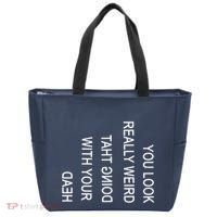 You Look Really Weird Doing That With Your Head Funny Text Tote Bag thumb 0