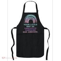 Your Little Ray Of Sarcastic Sunshine Has Arrived Apron thumb 0