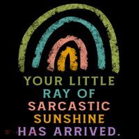 Your Little Ray Of Sarcastic Sunshine Has Arrived Rainbow Funny Coffee Mug thumb 5