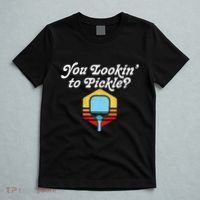 You Lookin To Pickle Pickleball Retro 80s Fit2serve T-Shirt thumb 5